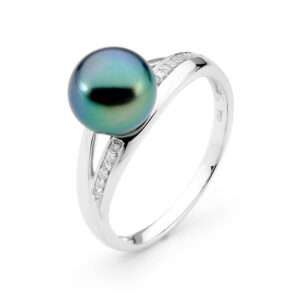 Tahitian pearl Split ring