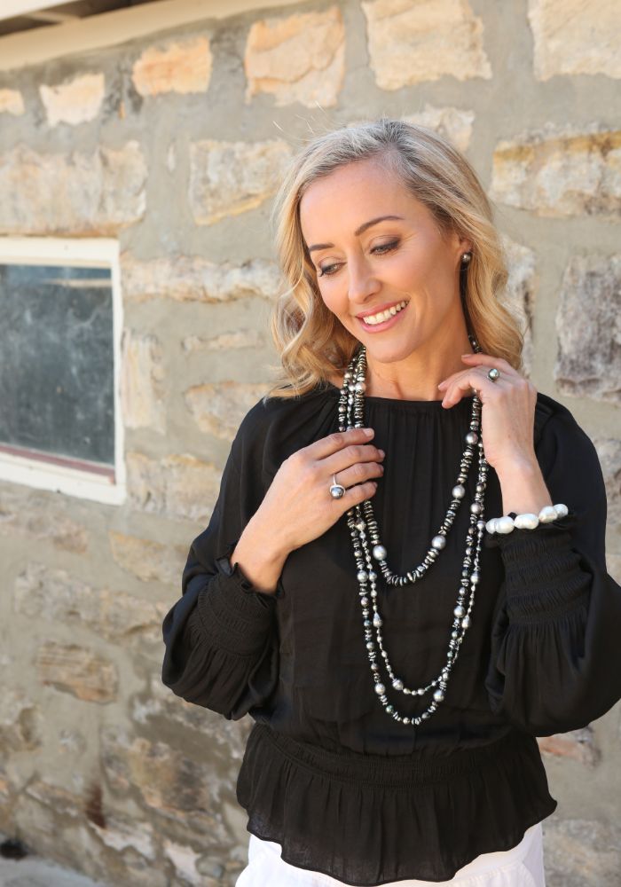 Tahitian Black Pearl Necklace — Your Most Trusted Brand for Fine Jewelry &  Custom Design in Yardley, PA