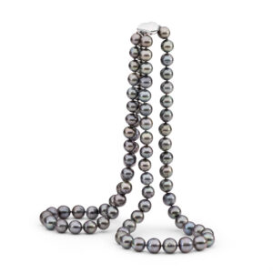 Two Row Tahitian Pearl Necklace