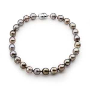 Large Tahitian Circle Shape Pearl Necklace
