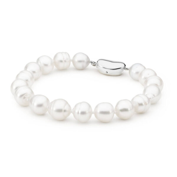 White South Sea Circle Pearl Bracelet