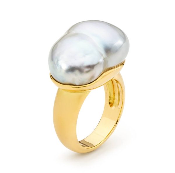 15-21mm Baroque Pearl Ring