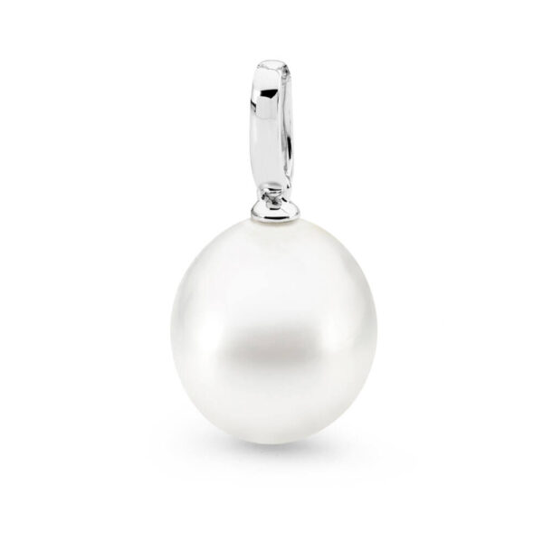 11-12mm Australian White Oval Pearl Pendant